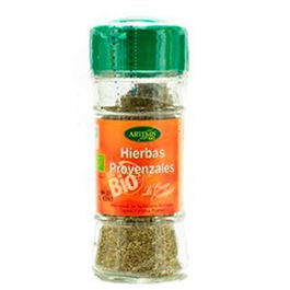 ARTEMIS BIO Hierbas Provenzales BIO Especias 12g para Pasta, Pescado y Carne con Tomillo, Romero, Orégano, Mejorana, Ajedrea
