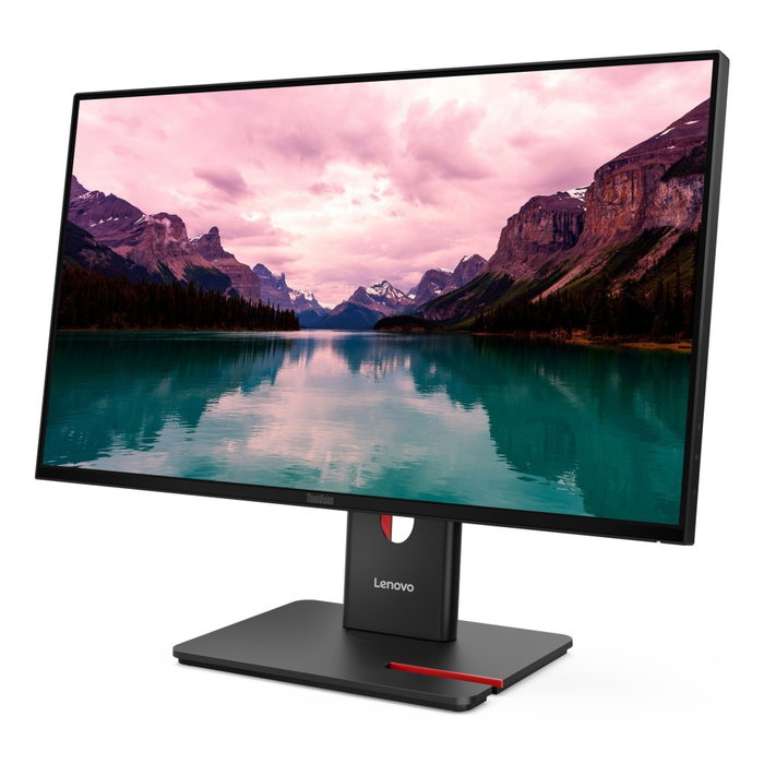 Lenovo ThinkVision T24-40 - Monitor 23.8" Full HD IPS, 120Hz, Panel IPS 178º, Certificación Eye Comfort, Altura Ajustable, Hub USB 3.2 con USB-C