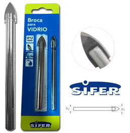 Sifer Broca para Cristal Ø12 mm