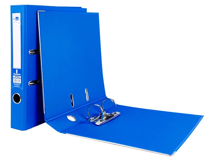 Liderpapel Documenta Archivador de Palanca A4 Forrado PVC con Rado Lomo 52mm Azul Compresor Metálico Liderpapel Documenta Archivador de Palanca A4 Forrado PVC con Rado Lomo 52mm Azul Compresor Metálico