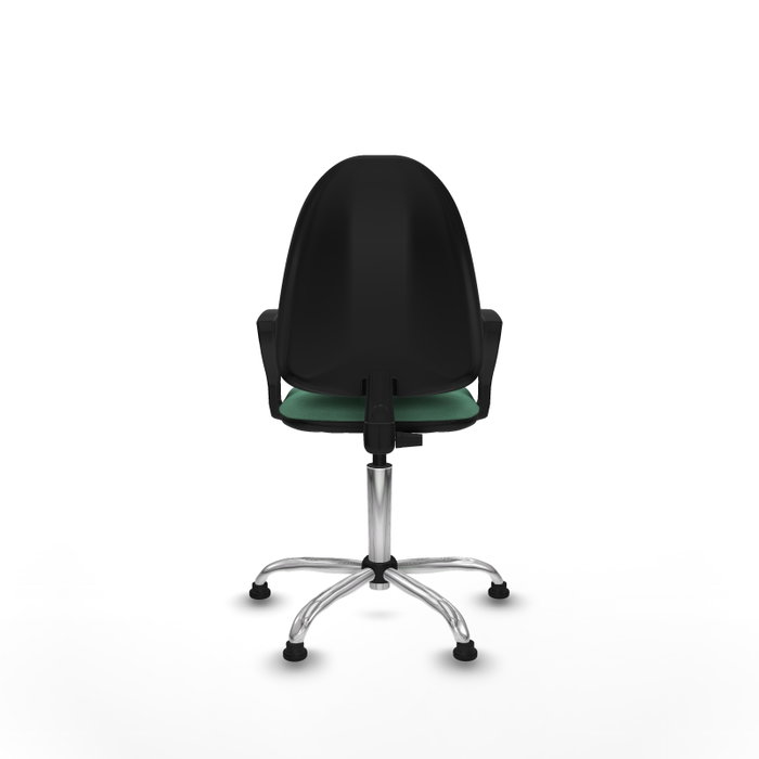 PIQUERAS Y CRESPO Silla de oficina Aýna Verde esmeralda con base cromada PIQUERAS Y CRESPO Silla de oficina Aýna Verde esmeralda con base cromada