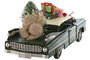 DKD Home Decor Vehiculo Decoracion Navidad Tradicional Rojo Verde 14.5 x 23 x 36 cm (2 Unidades)