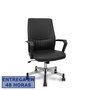 FORÖL Silla Opti520 Confidente Basculante en Similpiel Negro