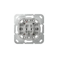 GIRA 315600 Interruptor Oscilante Monopolar Cromo Gris Pared 250 V