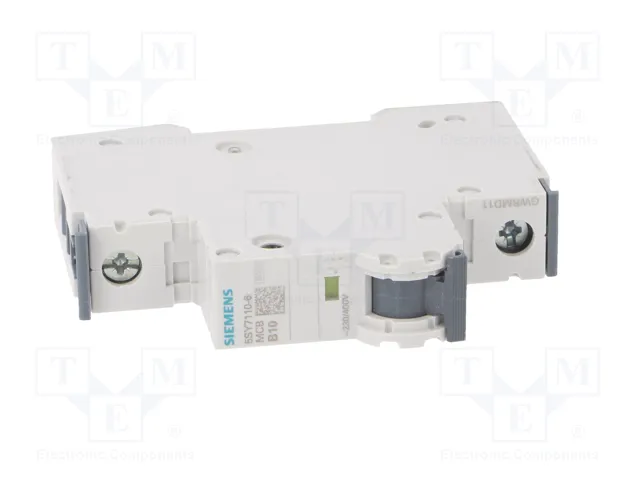 SIEMENS 5SY7110-6 Interruptor magnetotérmico 10A 1P 15kA