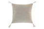 DKD Home Decor Pack de 2 Cojines de Poliéster 45x45 cm Crudo