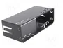 4CARMEDIA Semi-bastidor de montaje de radio Kenwood 1 DIN Negro