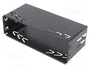 4CARMEDIA Semi-bastidor de montaje de radio Kenwood 1 DIN Negro