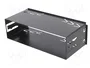 4CARMEDIA Semi-bastidor de montaje de radio Kenwood 1 DIN Negro