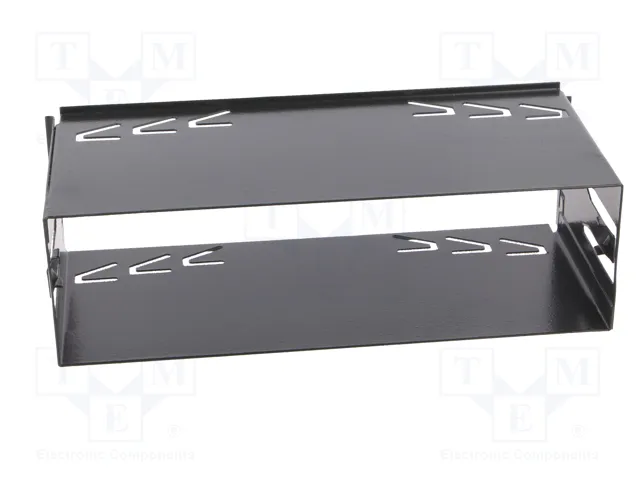 4CARMEDIA Semi-bastidor de montaje de radio Kenwood 1 DIN Negro