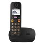 Panasonic KX-TGU112EXB Pack Dúo de Teléfonos Inalámbricos Negro