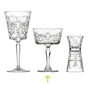 Rcr Cristalleria IT Copa Cóctel 268 Ml Mm Altura 140 Mm Luxion Eco-crystal Glass Tattoo (6 Unidades)