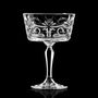 Rcr Cristalleria IT Copa Cóctel 268 Ml Mm Altura 140 Mm Luxion Eco-crystal Glass Tattoo (6 Unidades)