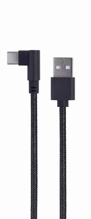 Gembird Cable USB 2.0 USB A a USB C de 0,2 m Negro CC-USB2-AMCML-0.2M