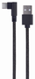 Gembird Cable USB 2.0 USB A a USB C de 0,2 m Negro CC-USB2-AMCML-0.2M