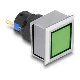 DeLOCK 22056 Lámpara de señalización LED verde para maquinaria industrial