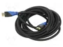 SAVIO Cable HDMI de 5m Negro High Speed + Ethernet
