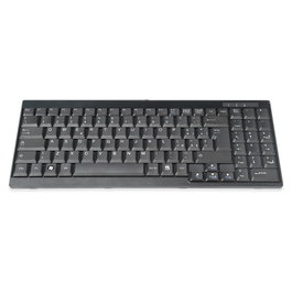 Digitus DS-7221 Teclado Italiano para Consolas TFT - Negro - Alámbrico - Formato Completo 100% - Teclado Numérico