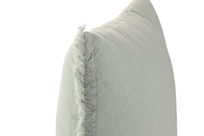 DKD Home Decor Cushions 2c25 Cojín Boho Verde Menta Algodón 45 x 45 cm (2 Unidades)