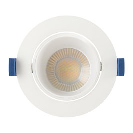 Downlight LED Orientable Empotrable 8W 750Lm CCT 3000-6500ºK Blanco