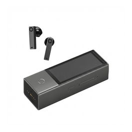 Timekettle X1 Traductor de Voz Instantáneo para Viajes, Reuniones y Estudio con Aplicación, Bluetooth, Negro