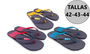 Poessa Chanclas Luxe Caucho Unisex Adulto Talla 42-43-44 Modelos Surtidos