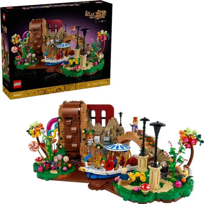 LEGO Ideas Willy Wonka y la Fábrica de Chocolate 21360