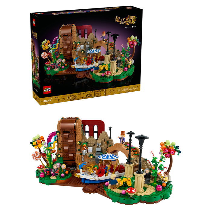 LEGO Ideas Willy Wonka y la Fábrica de Chocolate 21360