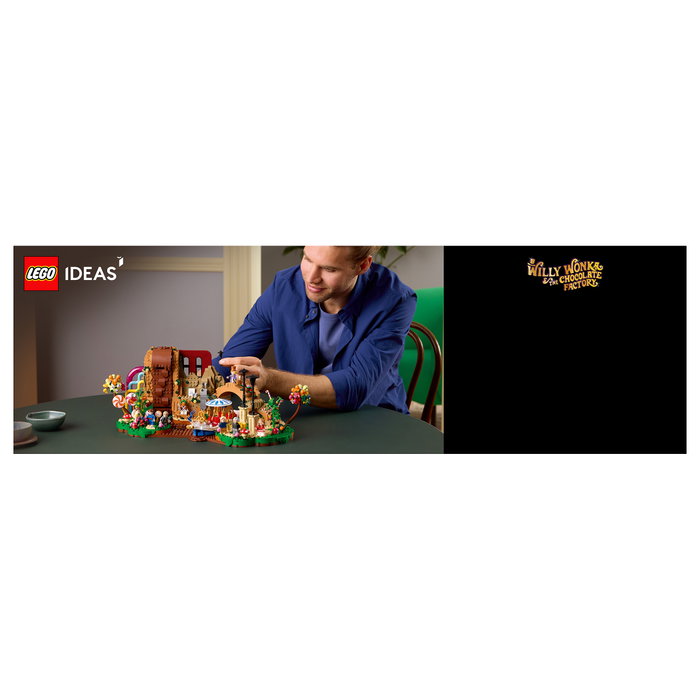 LEGO Ideas Willy Wonka y la Fábrica de Chocolate 21360
