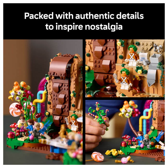 LEGO Ideas Willy Wonka y la Fábrica de Chocolate 21360