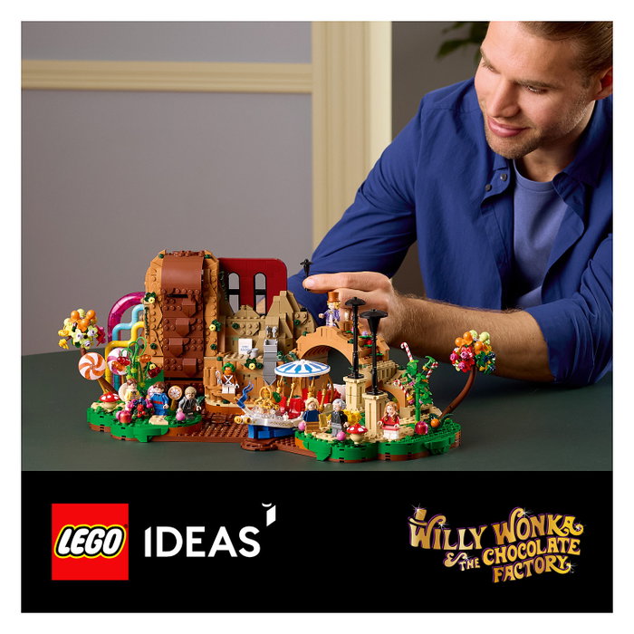 LEGO Ideas Willy Wonka y la Fábrica de Chocolate 21360