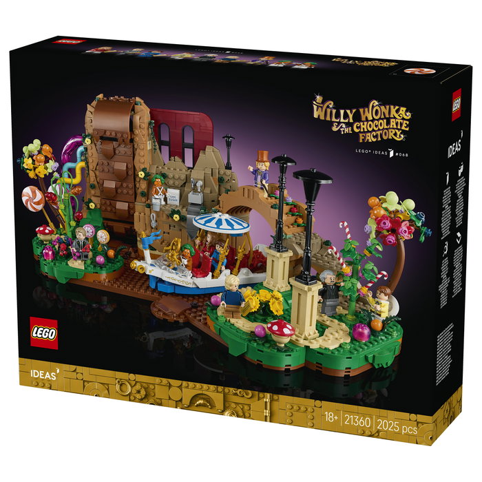 LEGO Ideas Willy Wonka y la Fábrica de Chocolate 21360