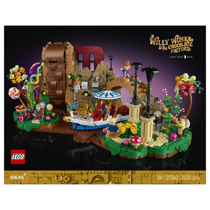 LEGO Ideas Willy Wonka y la Fábrica de Chocolate 21360