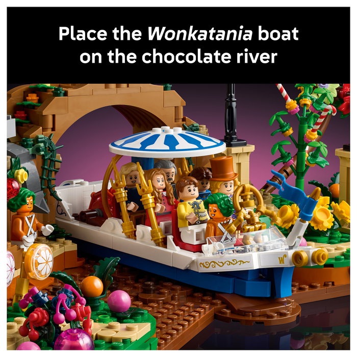 LEGO Ideas Willy Wonka y la Fábrica de Chocolate 21360