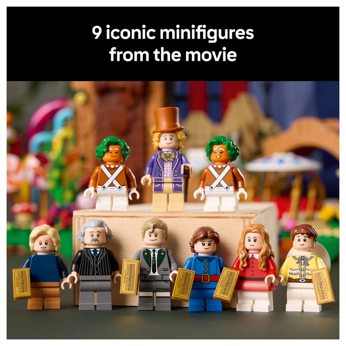 LEGO Ideas Willy Wonka y la Fábrica de Chocolate 21360