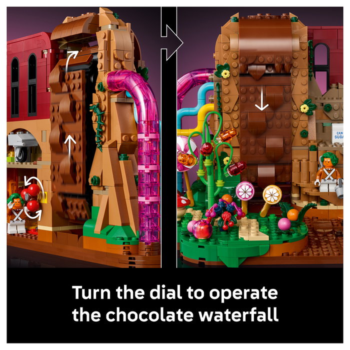LEGO Ideas Willy Wonka y la Fábrica de Chocolate 21360
