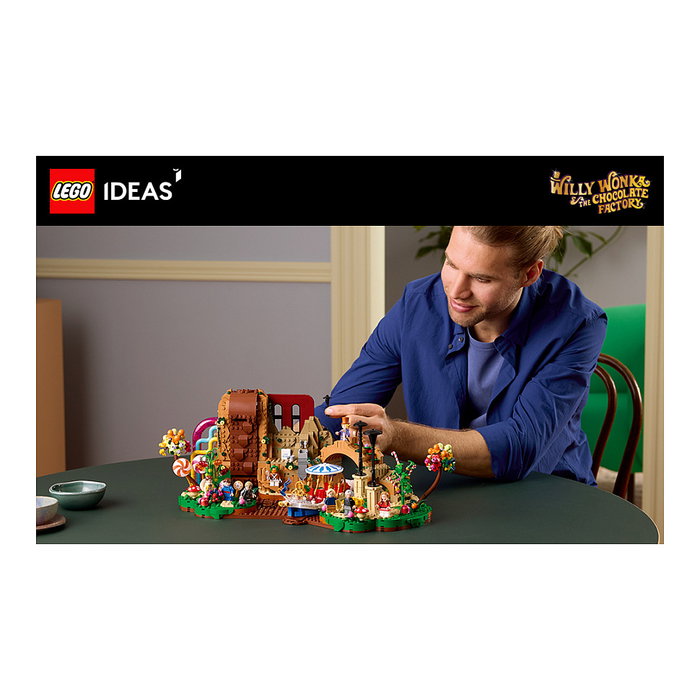LEGO Ideas Willy Wonka y la Fábrica de Chocolate 21360