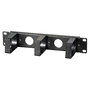 EFB Elektronik Panel de gestión de cables 10 pol 1HE RAL7035
