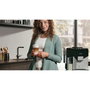Siemens EQ.500 TQ513D01 Máquina de Café Superautomática con Molinillo Integrado y Tanque de Leche, Negro/Silver