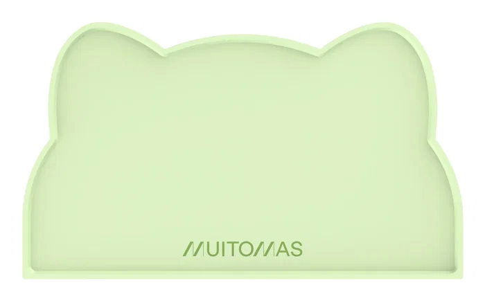 Muitomas PETSILMATGN Alfombrilla de Silicona Verde para Perros y Gatos Muitomas PETSILMATGN Alfombrilla de Silicona Verde para Perros y Gatos