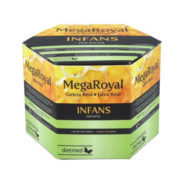 DIETMED MEGAROYAL INFANS 20 ampollas DIETMED MEGAROYAL INFANS 20 ampollas