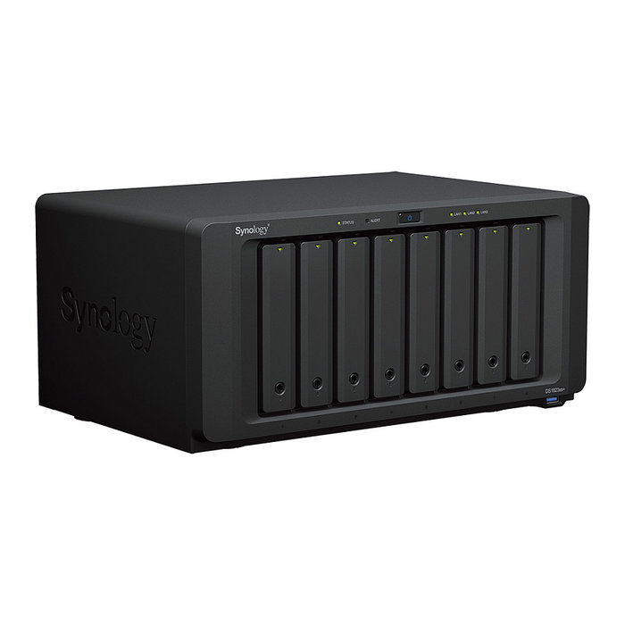 Synology NAS DiskStation DS1823xs+ 8 Bay Torre para PYMES con AMD Ryzen Embedded V1780B, 8 GB DDR4, 10 GbE, RAID, 0 TB