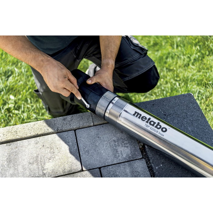 Metabo TBP 6200/8 INOX Bomba de Pozo Profundo 6200 L/h 8 m de Elevación Acero Inoxidable Metabo TBP 6200/8 INOX Bomba de Pozo Profundo 6200 L/h 8 m de Elevación Acero Inoxidable