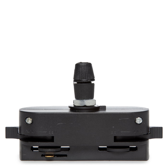 Adaptador Carril Monofásico Negro Adaptador Carril Monofásico Negro