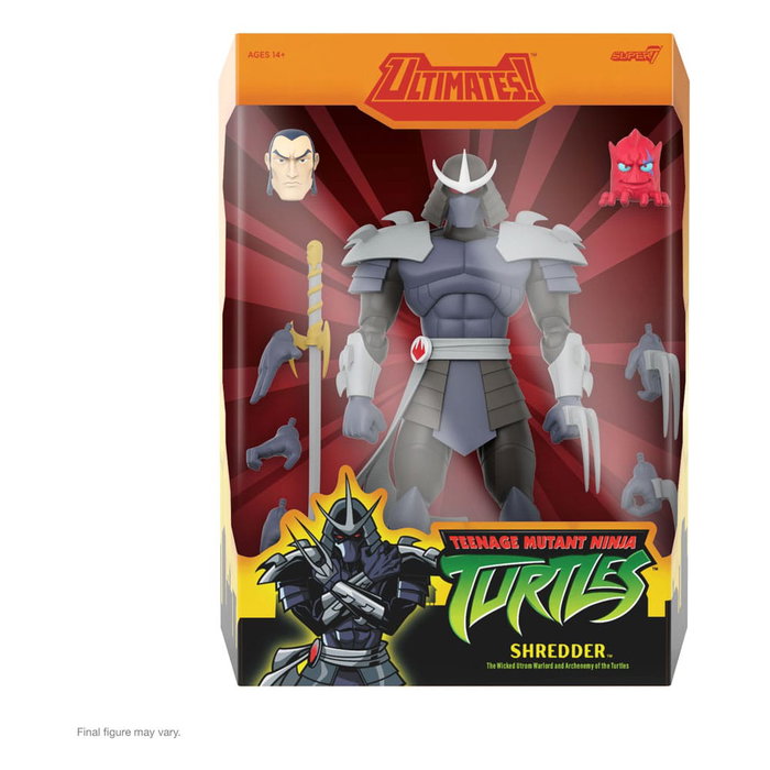 Super7 Teenage Mutant Ninja Turtles Figura Ultimates Wave 13 Shredder 18 cm
