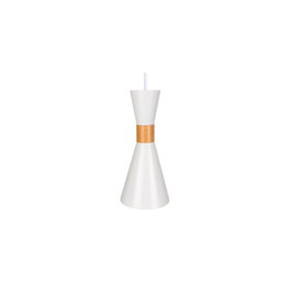 Lámpara Colgante Lana SKD-P138-3-W en Metal y Madera