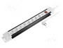 LogiLink LPS207 Regleta de 8 tomas con cable de 3m, Blanco/Negro