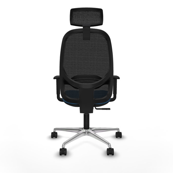 PIQUERAS Y CRESPO Silla de oficina Cilanco con mecanismo Sincro, Azul claro y Negro PIQUERAS Y CRESPO Silla de oficina Cilanco con mecanismo Sincro, Azul claro y Negro