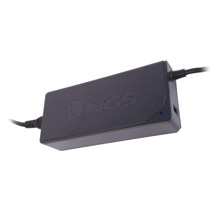 NGS Cargador Universal Automático W-45W 45W Negro con 8 Conectores y Salida USB