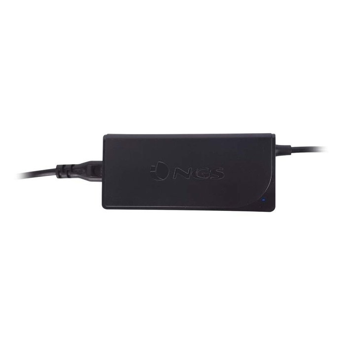 NGS Cargador Universal Automático W-45W 45W Negro con 8 Conectores y Salida USB